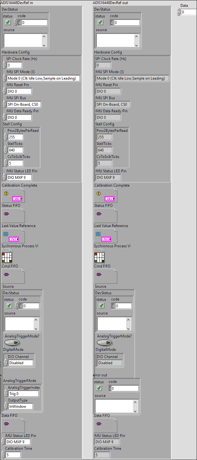 ADIS16448 Config Cal Time.vi